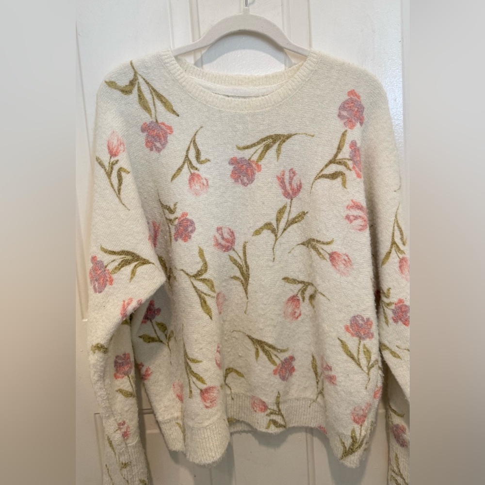 Joie floral sweater large - Picture 1 of 5